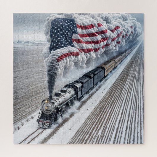 American Freedom Train Puzzle (Vertikal)