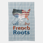 American French Roots Geschirrtuch (Vertikal)