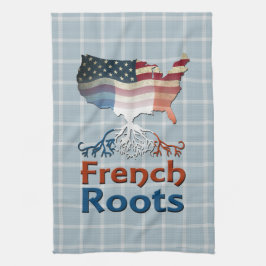 American French Roots Geschirrtuch