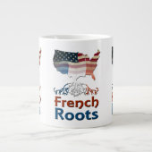 American French Roots Jumbo-Tasse (Vorderseite)