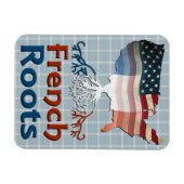 American French Roots Magnet (Horizontal)