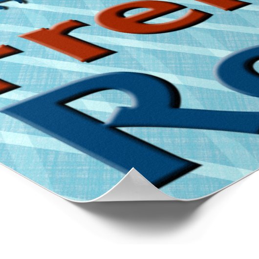 American French Roots Poster (Ecke)