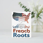 American French Roots Postkarte (Stehend Vorderseite)