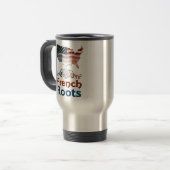 American French Roots Reisebecher (Vorderseite Links)