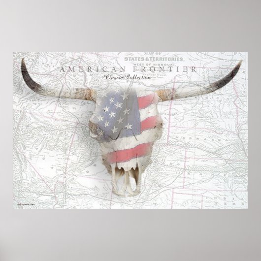 American Frontier Poster (Vorne)