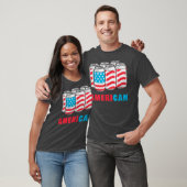 AmeriCan Funny 4. Juli Beer Patriotic USA T-Shirt (Unisex)