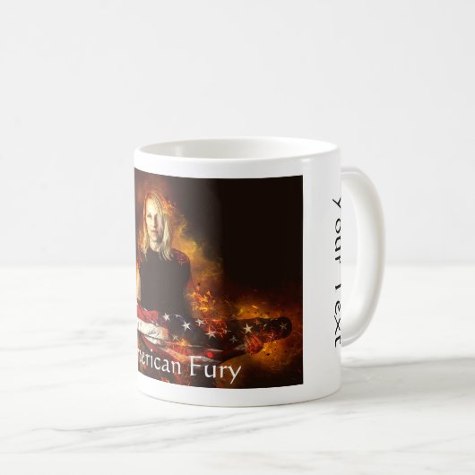 American Fury Coffee Cup Kaffeetasse (VorderseiteRechts)