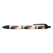 American Game BB Black Red Rooster Kugelschreiber (Oberseite)