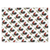 American Game BB Black Red Rooster Tischdecke (Vorderseite (Horizontal))