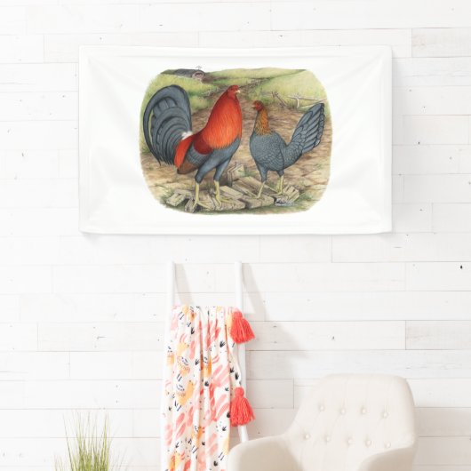 American Game Blue Reds Banner (Insitu)