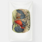 American Game Blue Reds Banner (Vertikal)