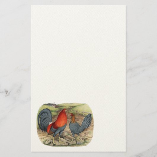 American Game Blue Reds Briefpapier (Vorderseite)