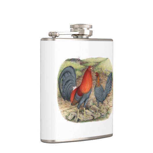 American Game Blue Reds Flachmann (Rechts)