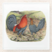 American Game Blue Reds Glasuntersetzer (Vorderseite)