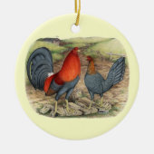 American Game Blue Reds Keramikornament (Vorne)