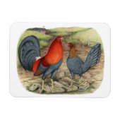 American Game Blue Reds Magnet (Horizontal)