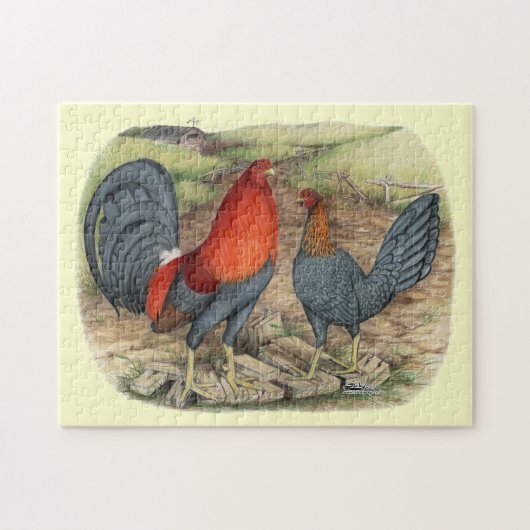 American Game Blue Reds Puzzle (Horizontal)