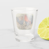 American Game Blue Reds Schnapsglas (Rückseite)