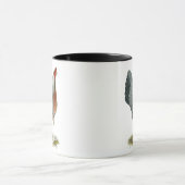 American Game Hen Silver Blue Tasse (Zentrum)