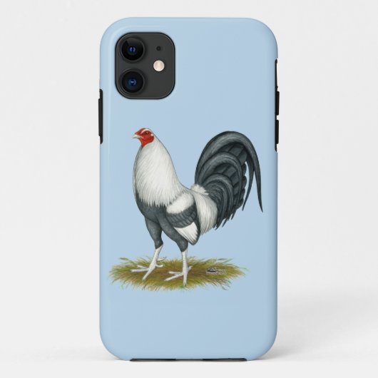American Game Silver Gamecock Case-Mate iPhone Hülle (Rückseite)