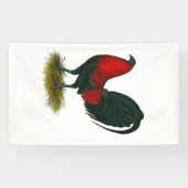 American Gamecock: Brown Red Banner (Horizontal)