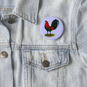 American Gamecock: Brown Red Button (Beispiel)