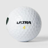 American Gamecock: Brown Red Golfball (Logo)