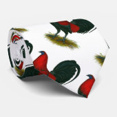 American Gamecock: Brown Red Krawatte (Gerollt)