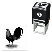 American Gamecock: Brown Red Permastempel (Beispiel)