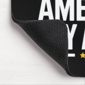 American Gay wieder Funny Gay Pride Monat Mousepad (Ecke)