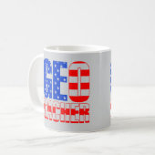 American Geocacher Kaffeetasse (Vorderseite Links)