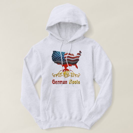American German Roots Hoodie (Design vorne)