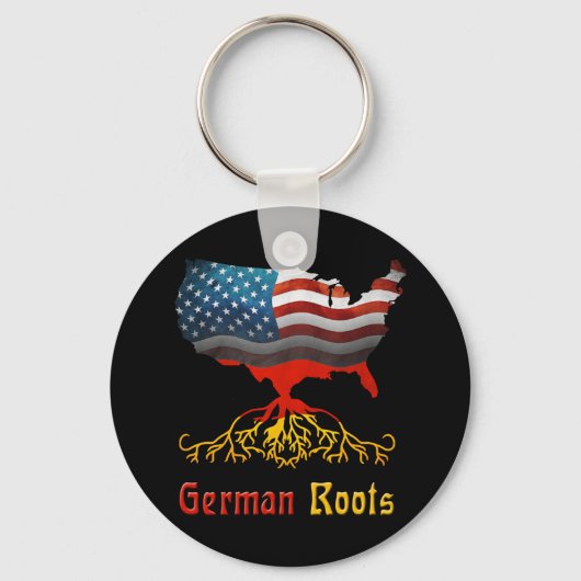 American German Roots Schlüsselanhänger (Vorderseite)
