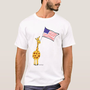American Giraffe T - Shirt