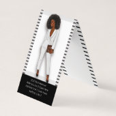 American Girl Boss Business Card Visitenkarten (Rückseite)