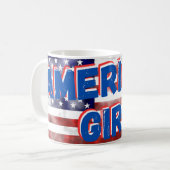 American Girl Kaffeetasse (Vorderseite Links)