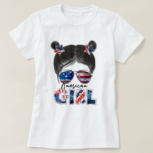 American Girl Shirt (Design vorne)