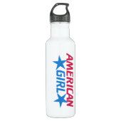American Girl Trinkflasche (Vorderseite)