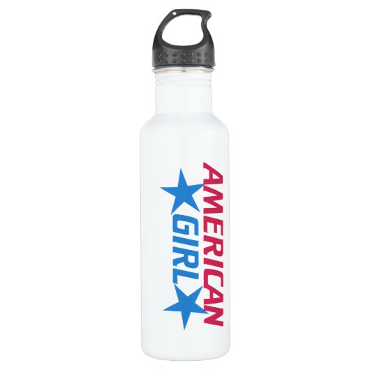 American Girl Trinkflasche (Vorderseite)