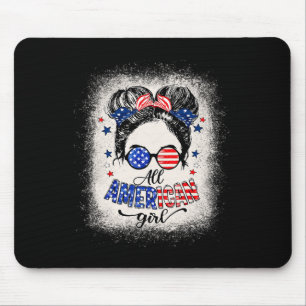 American Girls 4. Juli Shirt Tochter Messy Bu Mousepad