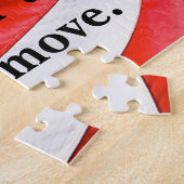 American Glatze Adler & "US Flagge" Fahne Puzzle (Seite)