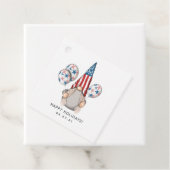 American Gnome Favor Tags Geschenkanhänger (Beispiel)
