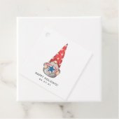 American Gnome Favor Tags Geschenkanhänger (Beispiel)