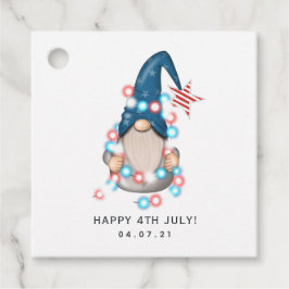 American Gnome Favor Tags Geschenkanhänger