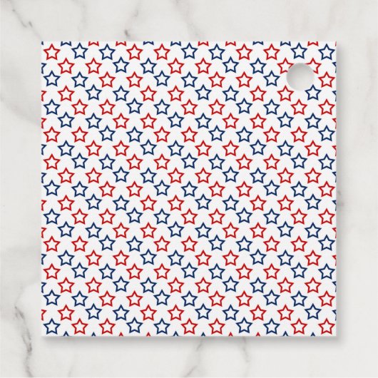 American Gnome Geschenkanhänger (Rückseite)