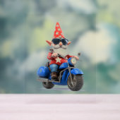 American Gnome Ride Motorrad Acrylschild (Neutral)