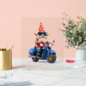 American Gnome Ride Motorrad Acrylschild (Hochzeit)