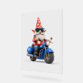 American Gnome Ride Motorrad Acrylschild (Winkel)