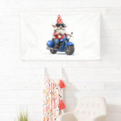 American Gnome Ride Motorrad Banner (Insitu)
