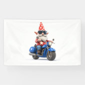 American Gnome Ride Motorrad Banner (Horizontal)